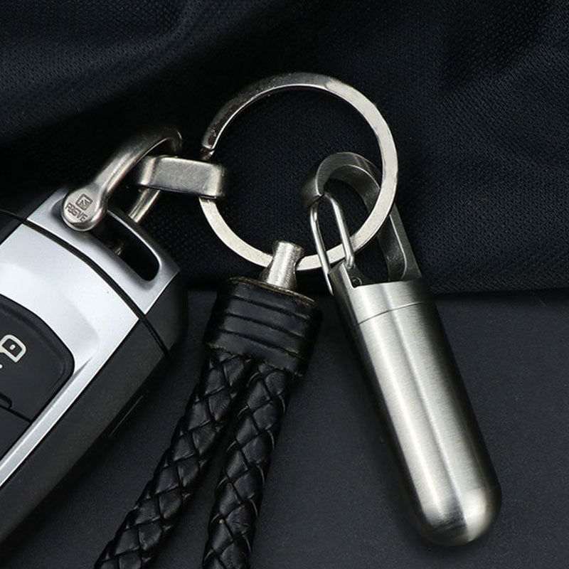 Stainless Steel Pill Box-In Case of Unexpected Situation