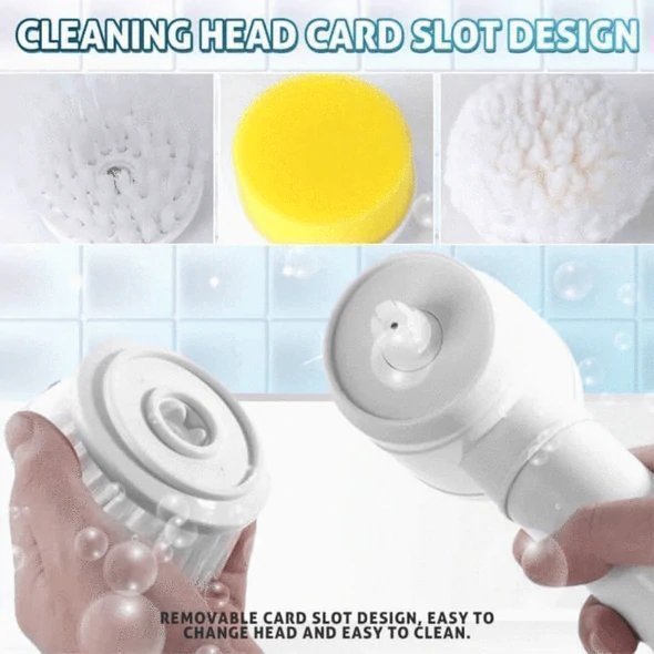 Handheld Electric Spin Scrubber