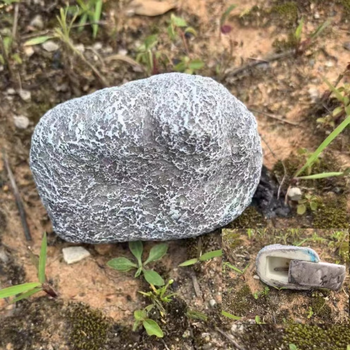 Garden ornament - Hiding Keys and Money