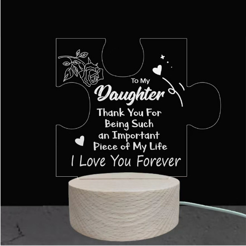 Acrylic Nightlight Gift - Show Love to Your Families and Friends