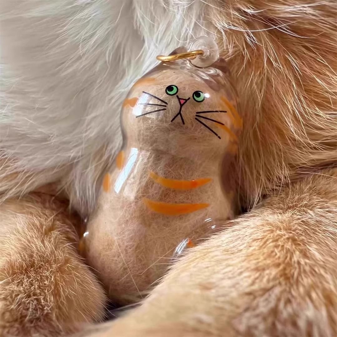 Fur-ever Loved Cat Hair Memorial Pendant