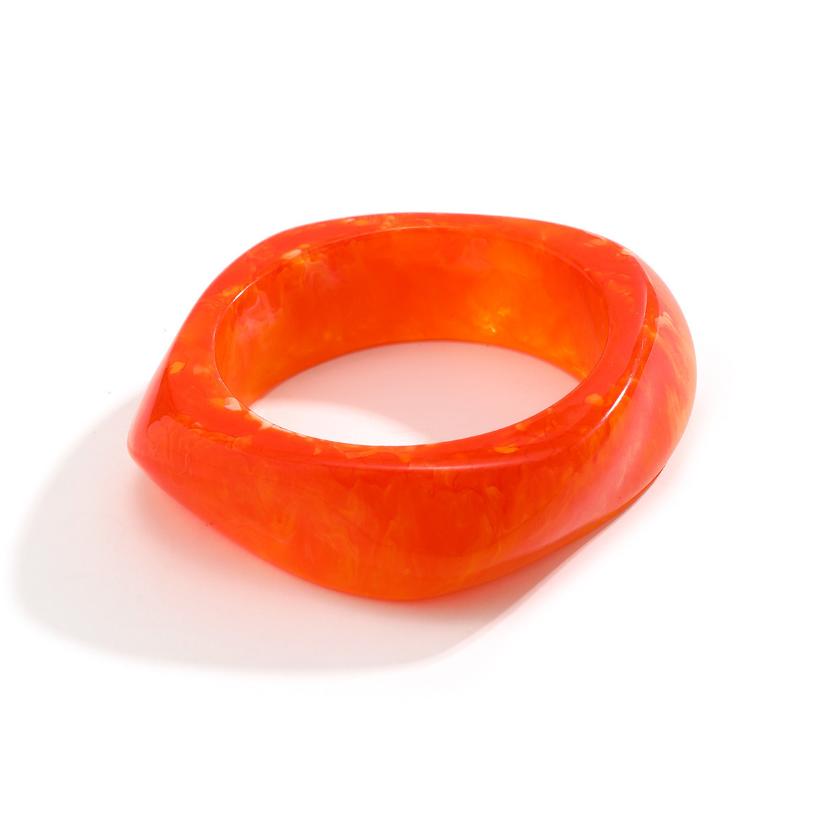 Acrylic Statement Bangle – Bold, Colorful & Versatile