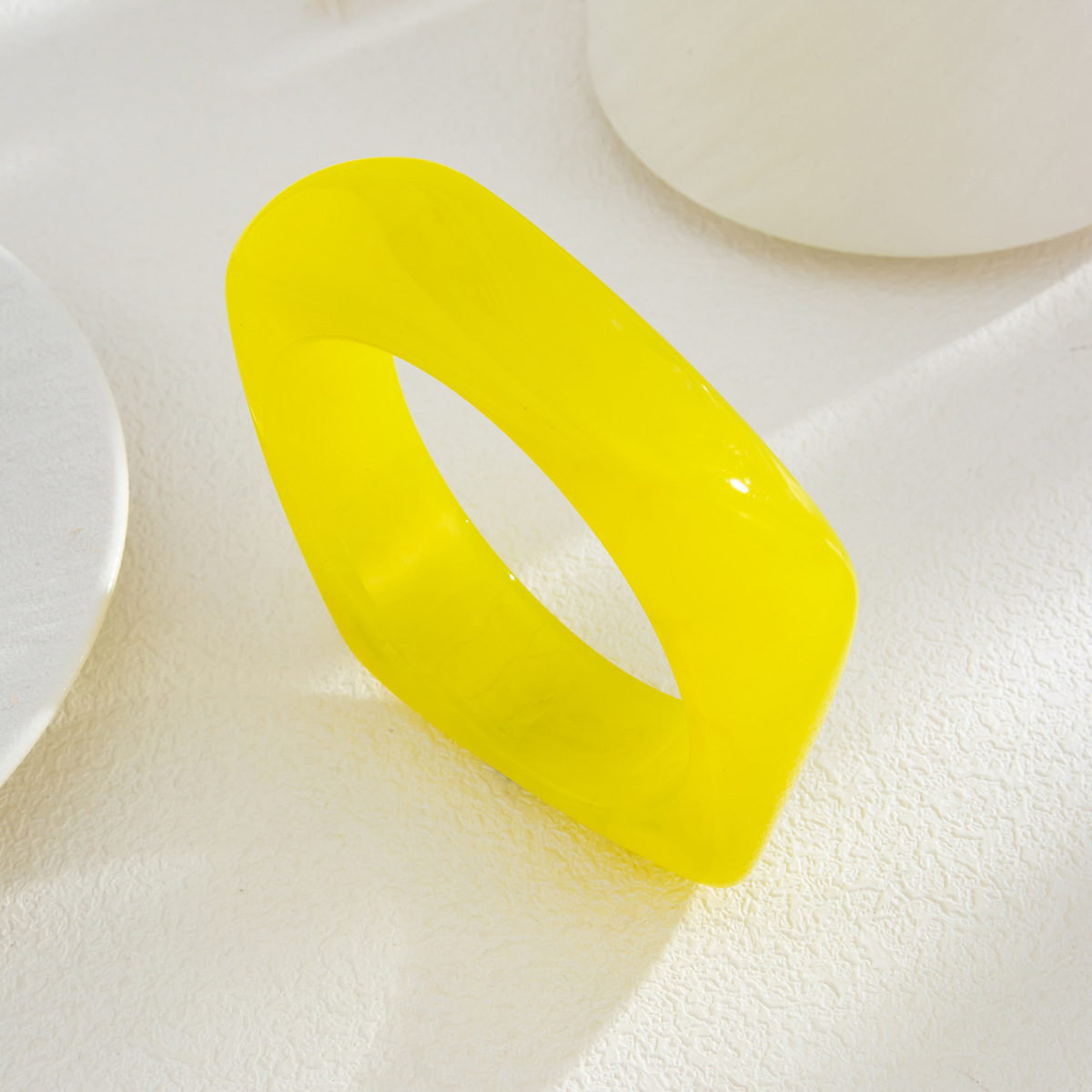 Acrylic Statement Bangle – Bold, Colorful & Versatile