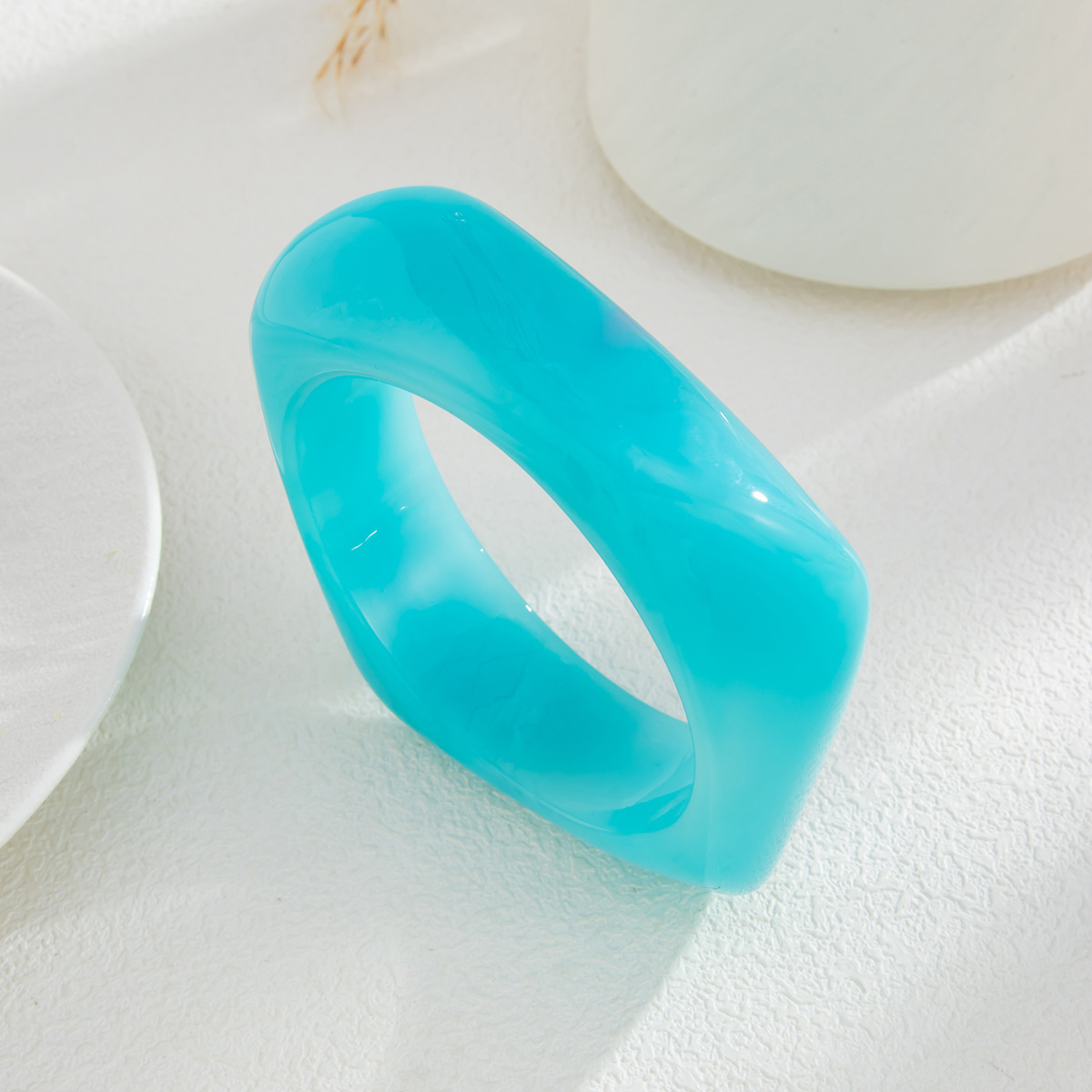 Acrylic Statement Bangle – Bold, Colorful & Versatile