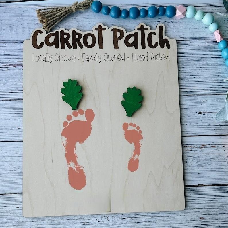 Easter Kids Gifts - 👣Foot Print Keepsake
