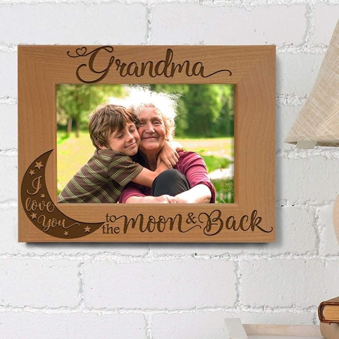I Love You to the Moon and Back Photo Frame