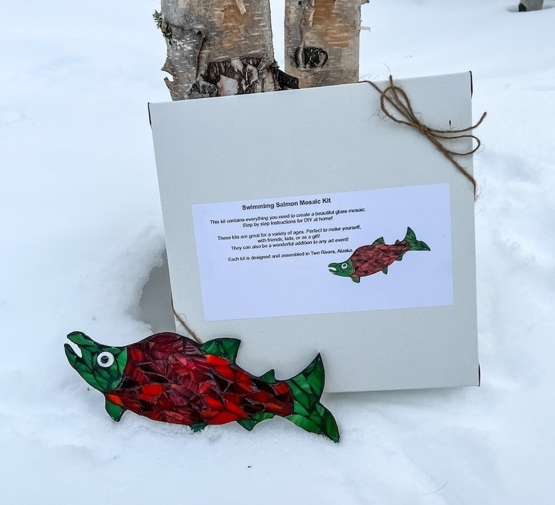 🦊Sitting Fox Mosaic Kit