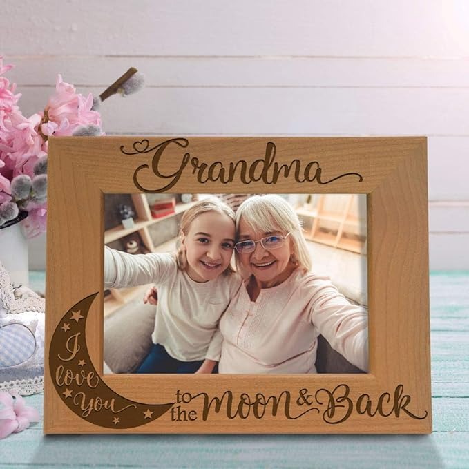 I Love You to the Moon and Back Photo Frame