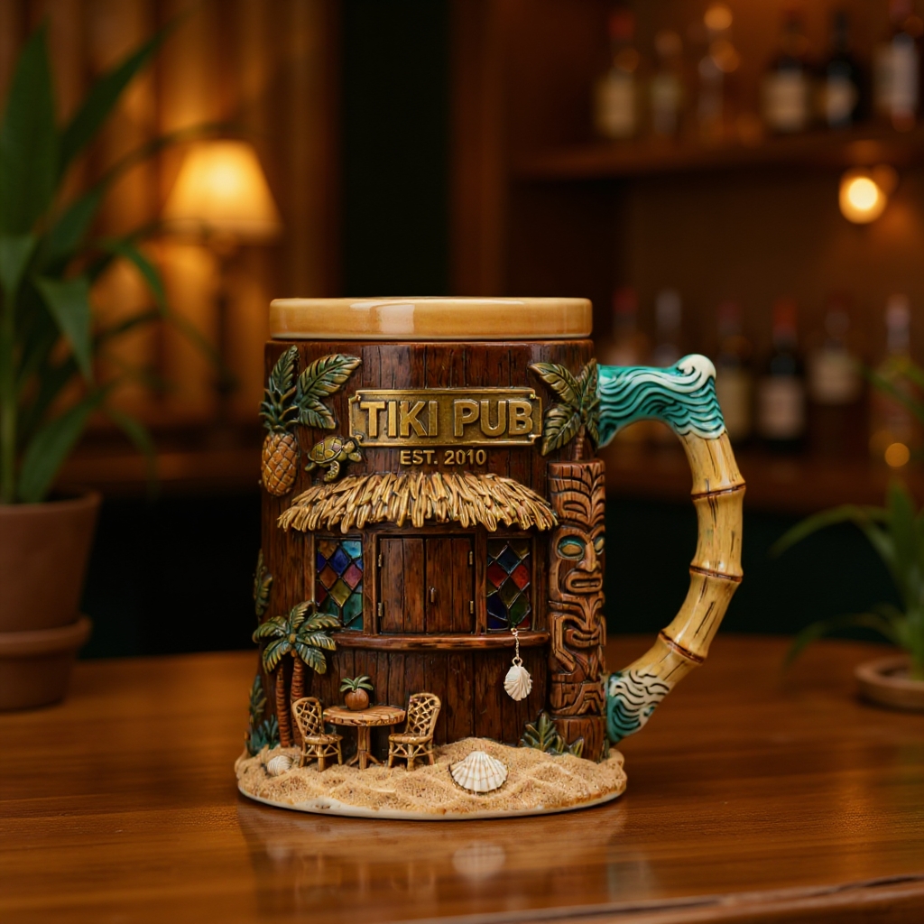 🍻3D Personalized Vintage Bar Mug