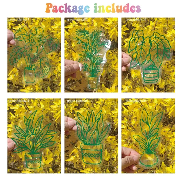 🌈Adsorption rainbow glass window stickers