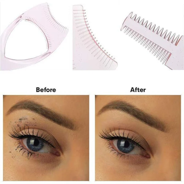 🔥3in1 Eyelashes Tools Mascara Shield Applicator Guard