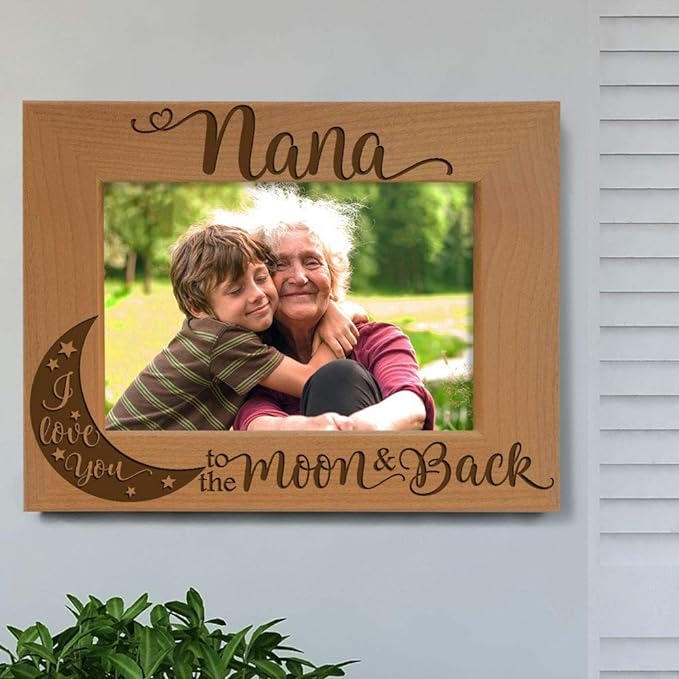 I Love You to the Moon and Back Photo Frame