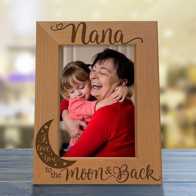 I Love You to the Moon and Back Photo Frame