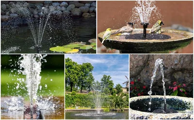 🔥Solar-Powered Bird Fountain Kit