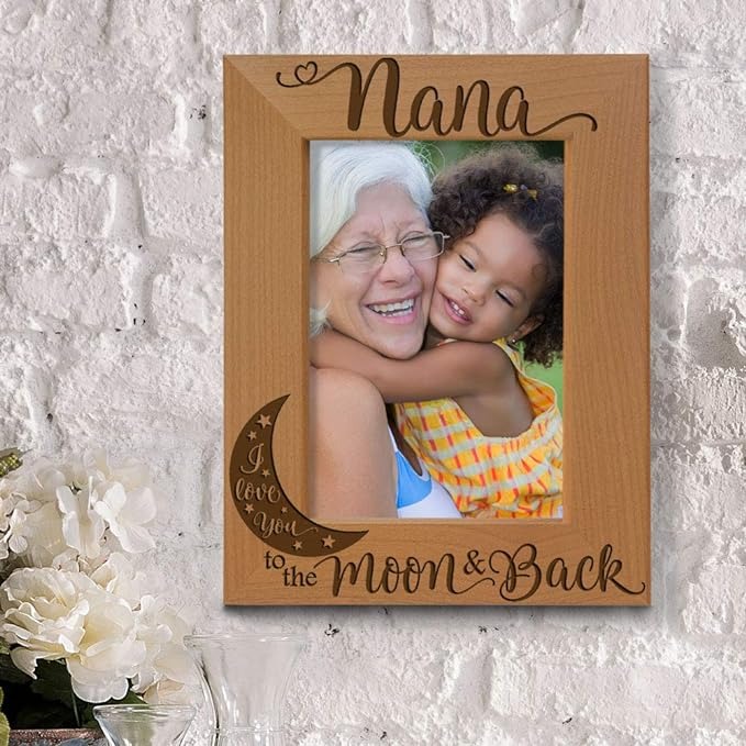 I Love You to the Moon and Back Photo Frame