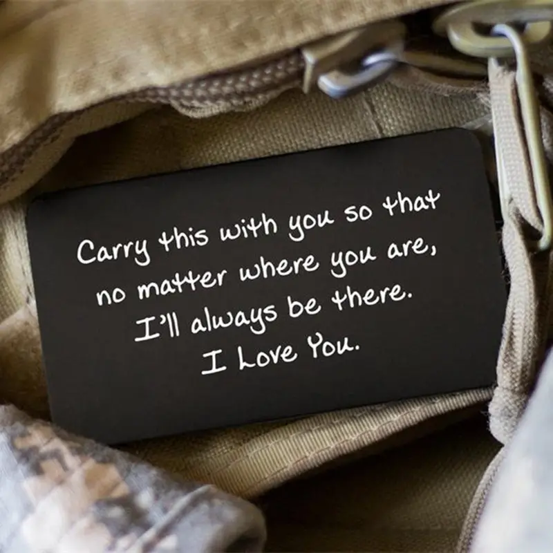 Unique Wallet Insert Card