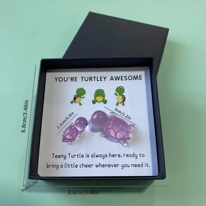 Gift Base Tazza In Ceramica Bianca 10oz Con Frase 'You Are Turtley Beautiful'. Stampa Fronte/retro, Lavabile In Lavastoviglie E Microonde. Regalo Simpatico. - 3