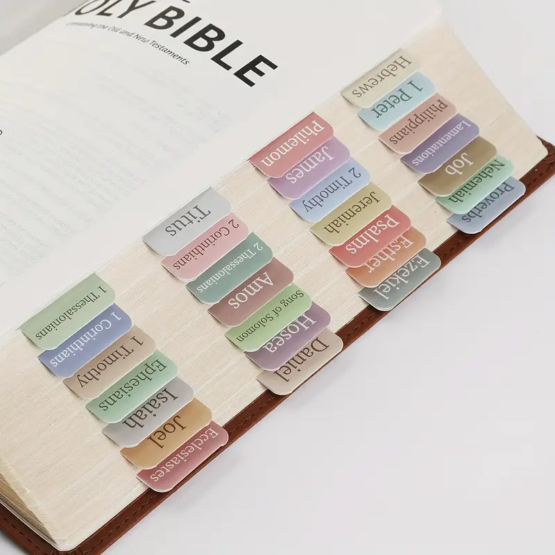 📓Bible Sticky Index Tabs（5 Pcs）