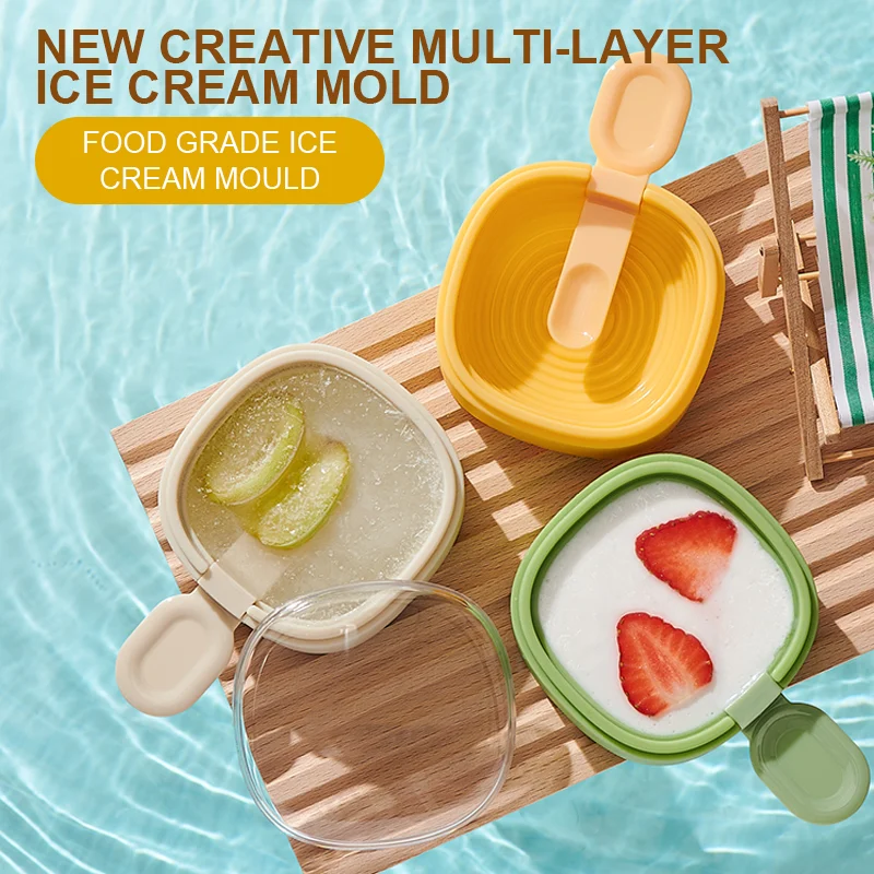 (🔥HOT SALE NOW 49% OFF) - New Creative Multi-Layer Ice Cream Mold