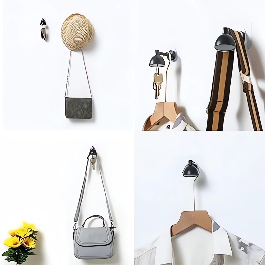 Creative Key Holder - Magnetic Lamp Shape Hook