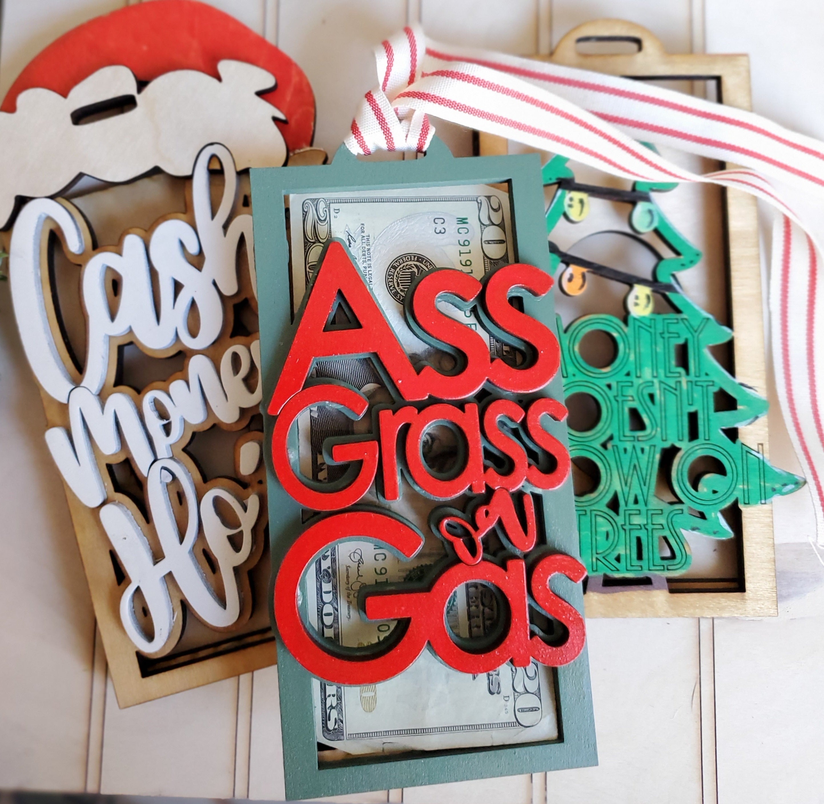 🎄Early Christmas Sale 25% Off 🎄Cash Holder Ornaments