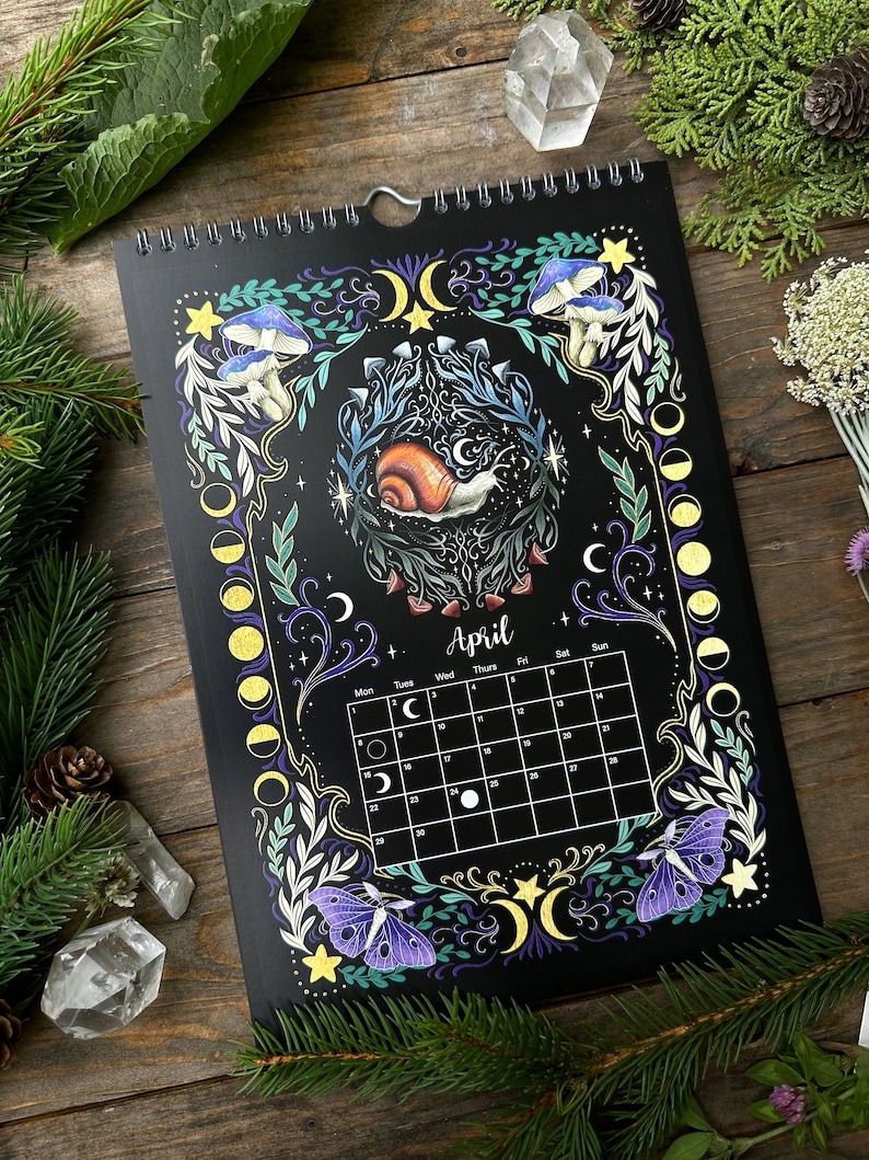 🗓️DARK MOON CALENDAR 2024