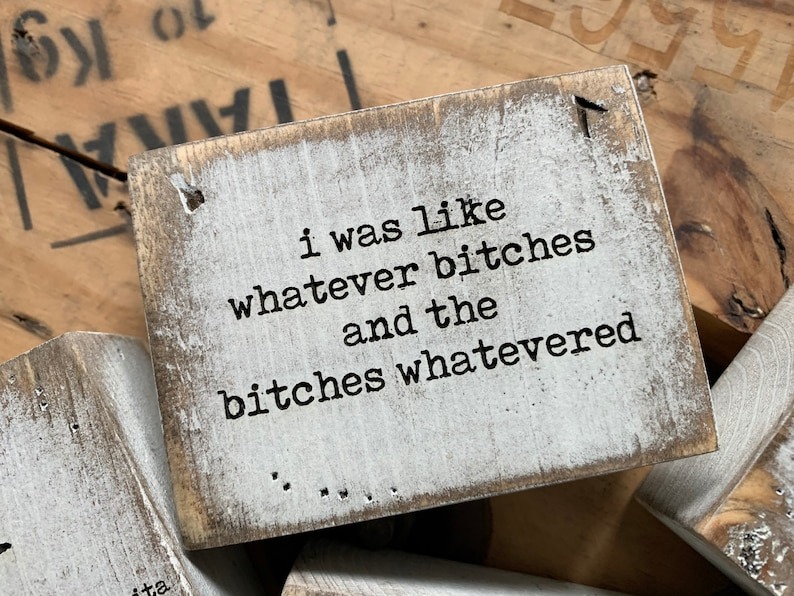 Co-workers Block Sign