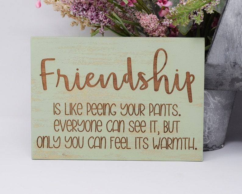 Friendship Decor - 💕There are friendships imprinted on our hearts that will never be diminished