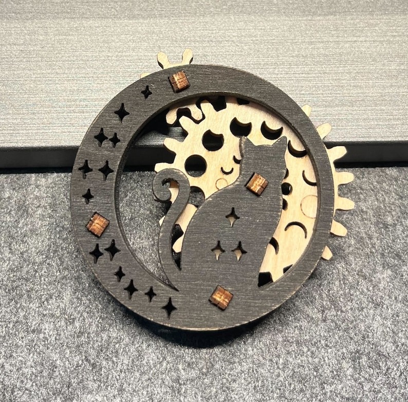 Lunar Kitty Fidget Toy