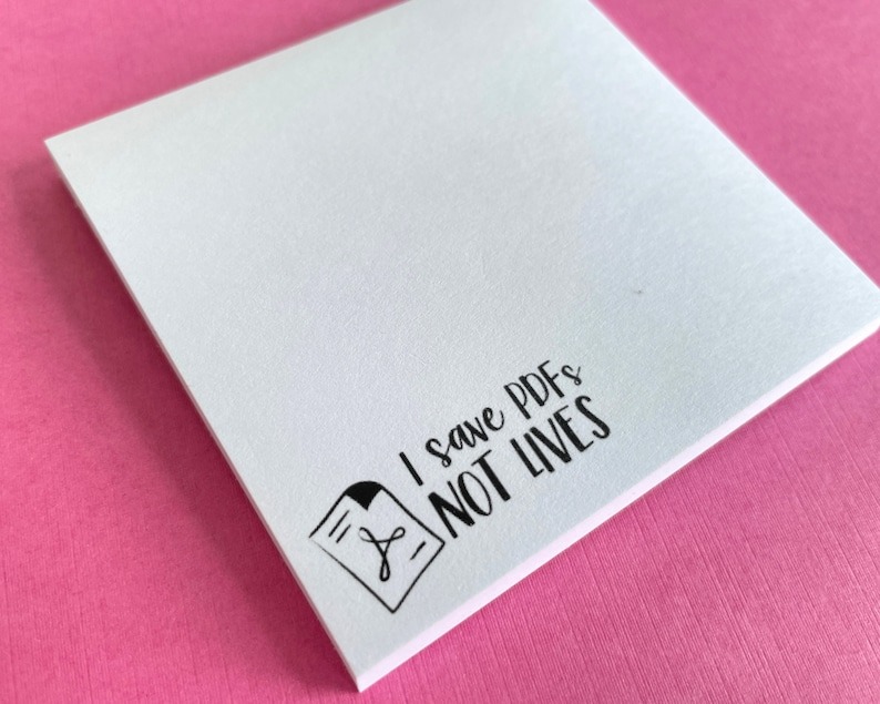 Office Humor -  "I Love This Job" Sticky Notes (50PCS)