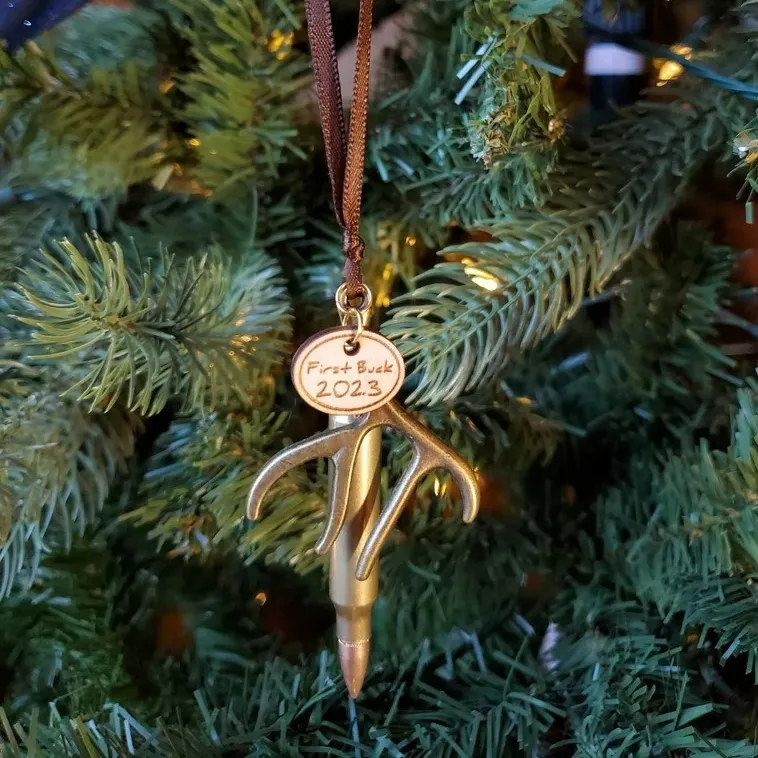 🏹Vintage Deer Hunt Ornament✨