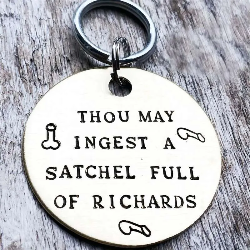 ✨Funny Engraved Keychain