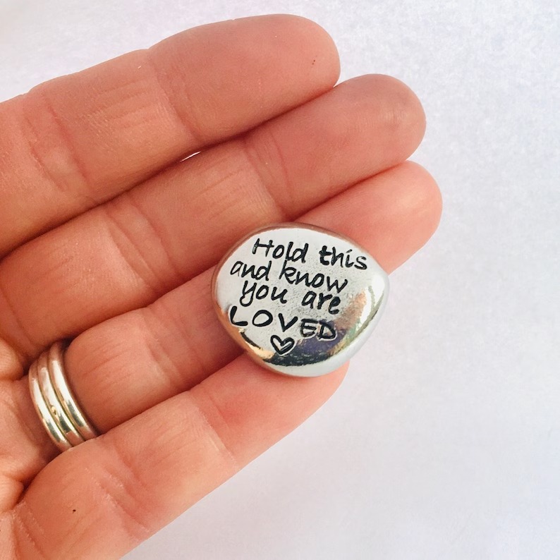 ✨Heart Feeling Pewter Pocket Tokens