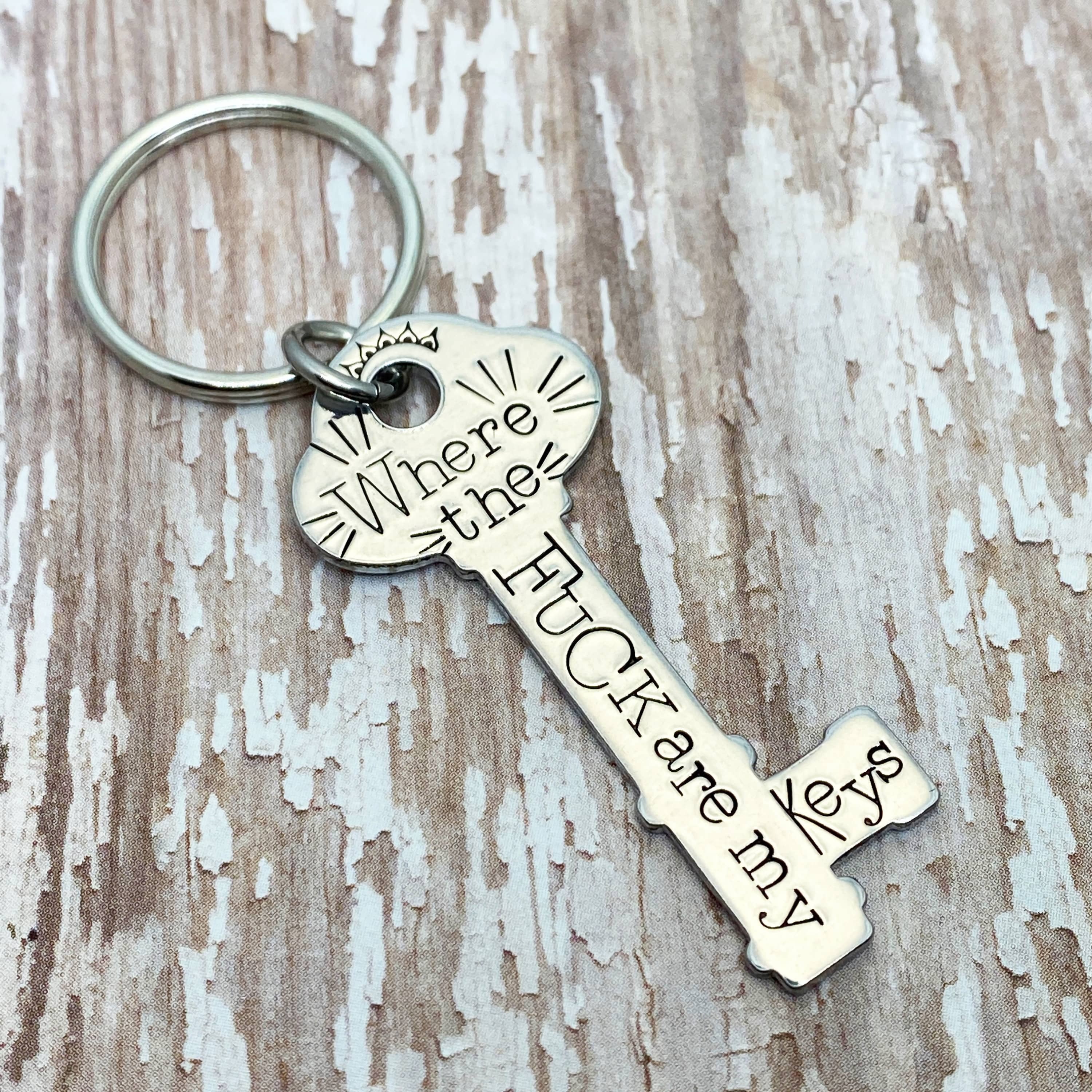 Funny Metal Keychain