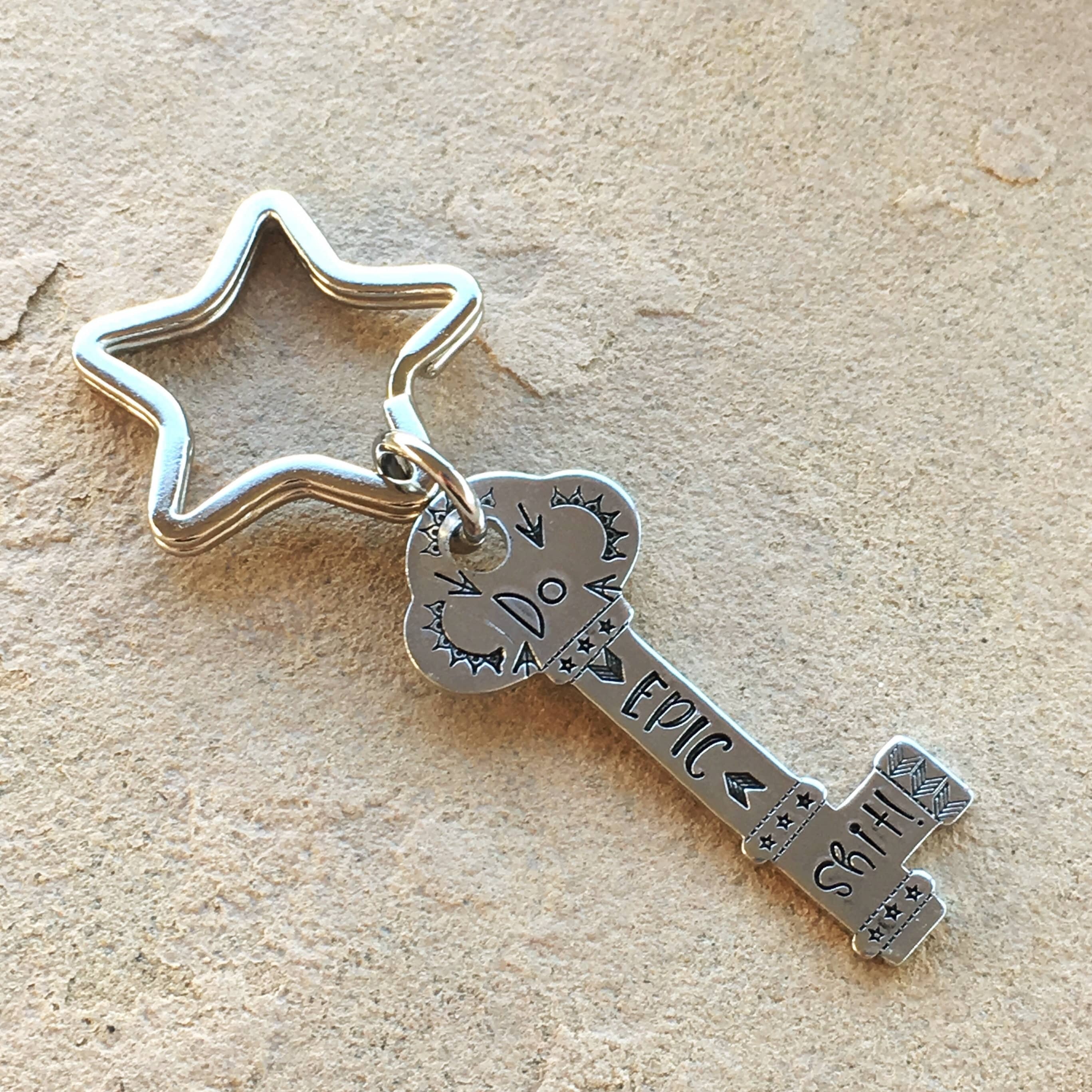 Funny Metal Keychain