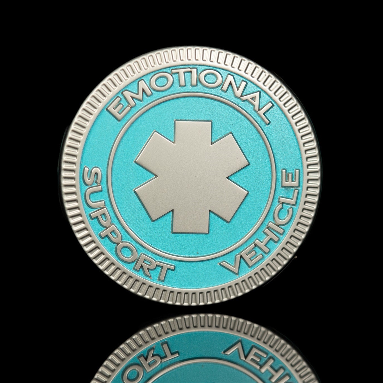 Emotional Support Vehicle Badge