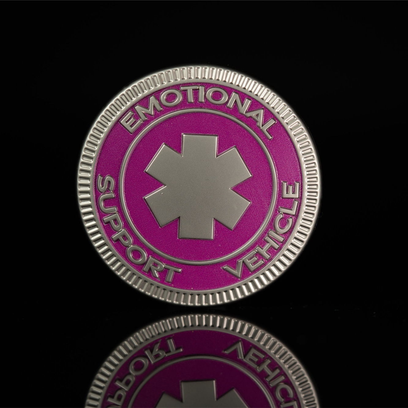 Emotional Support Vehicle Badge