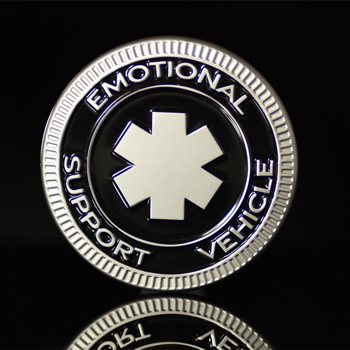 Emotional Support Vehicle Badge