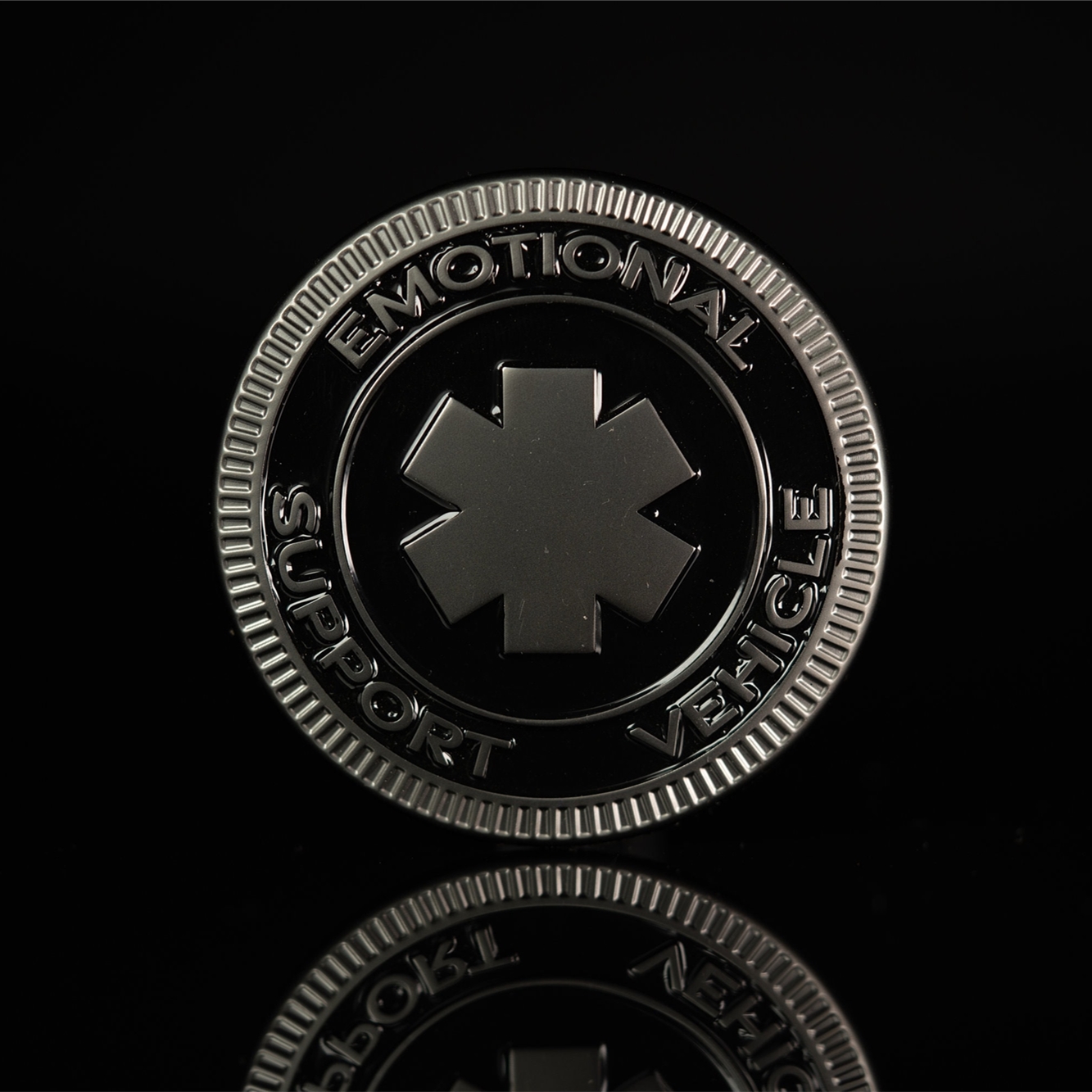 Emotional Support Vehicle Badge