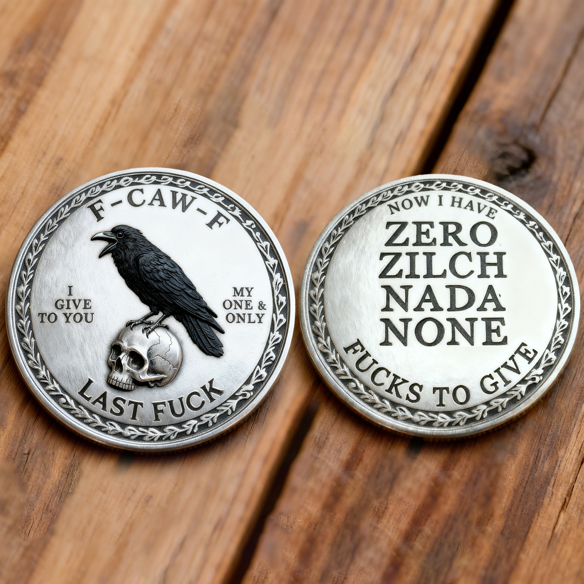 💥The F-CAW-F Coin — For Those Who Laugh at Life and Give Zero F*cks!