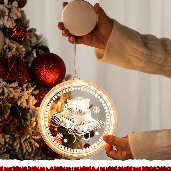 🎄CLEARANCE SALE💥CHRISTMAS LED HOLIDAY HANGING LIGHTS- 3D THREE-DIMENSIONAL
