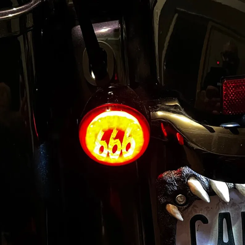 Funny Motorcycle Lens Cover ( 1 pair )