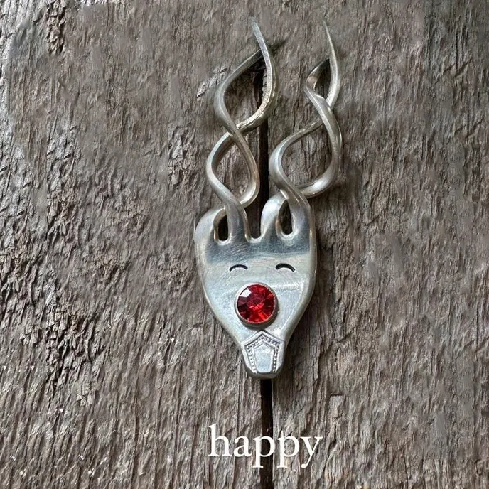🦌Funny Fork Reindeer Ornament ✨
