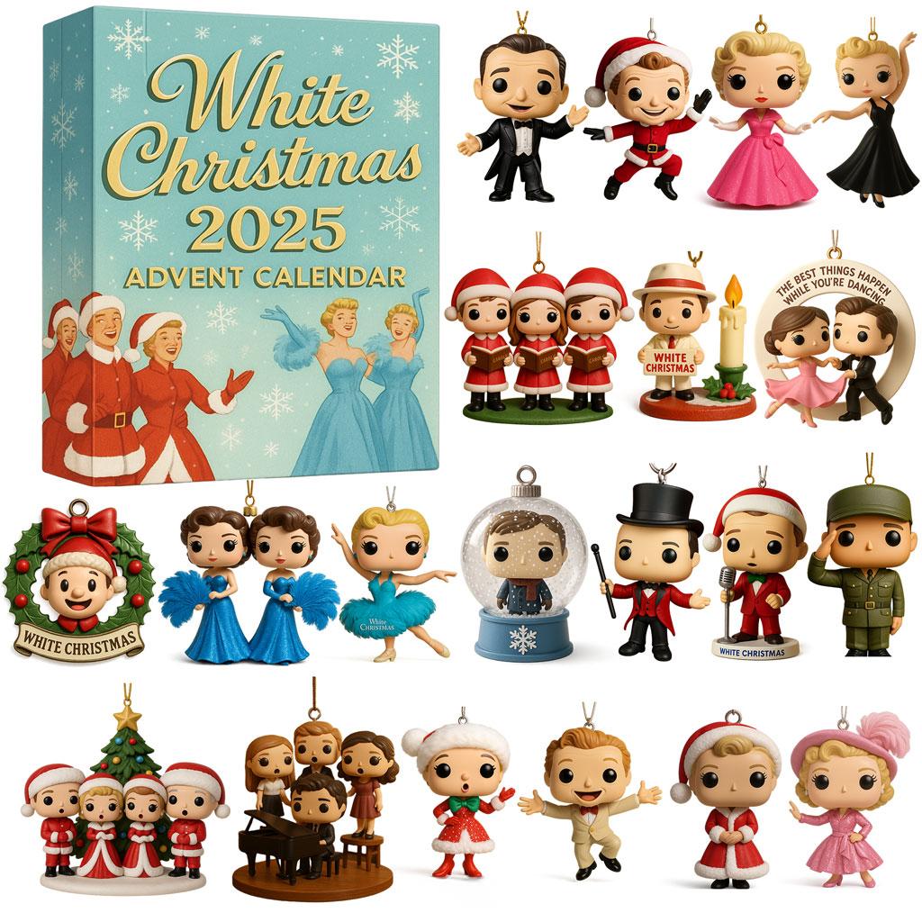 🎄🎅2025 White Christmas Advent Calendar