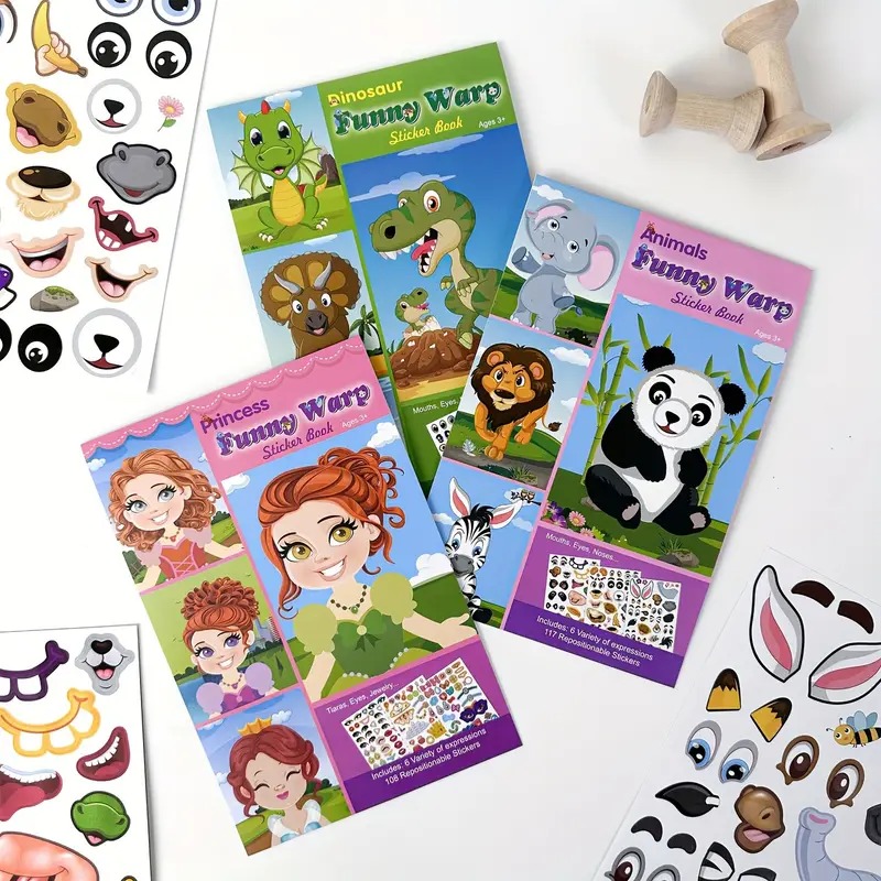 ✨Toddler Stickers Book For Boys Girls