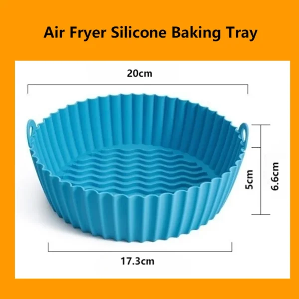 🎁2024 New Year Hot Sale🎁⚡ 50% OFF - Air Fryer Silicone Baking Tray🍟
