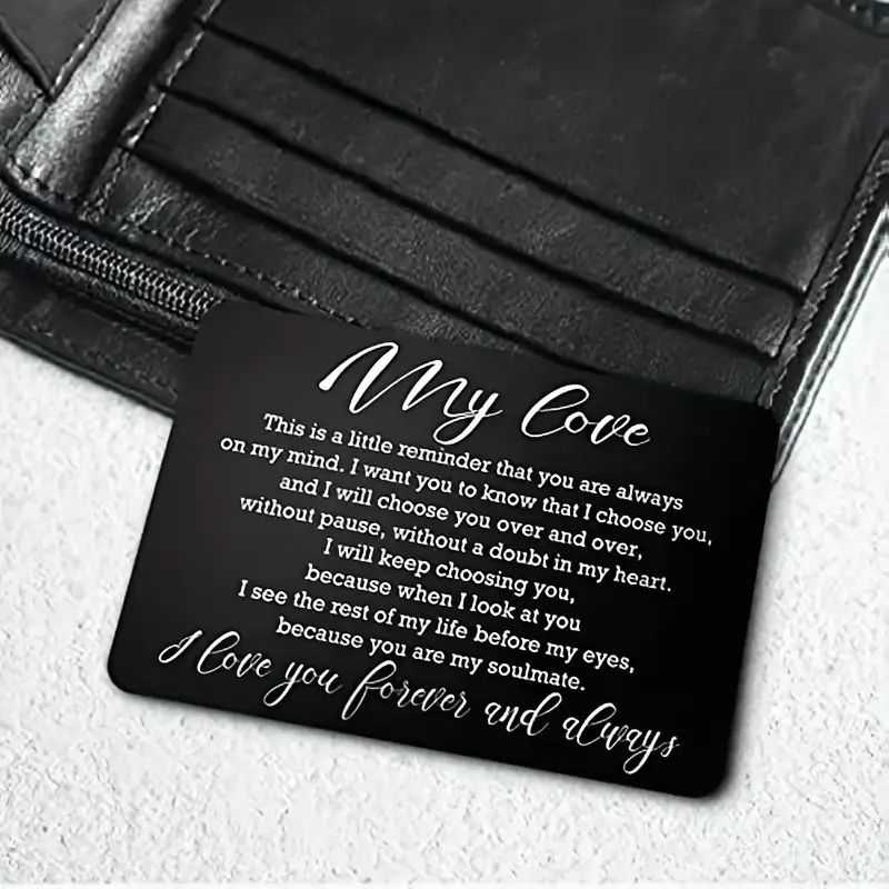 Unique Wallet Insert Card
