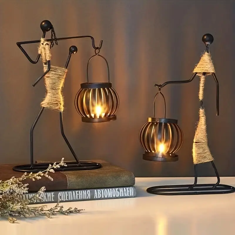 Abstract Nordic Sculpture Candle Holder