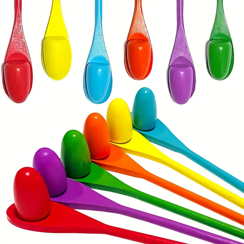 🥚Egg Spoon Race Game Sets