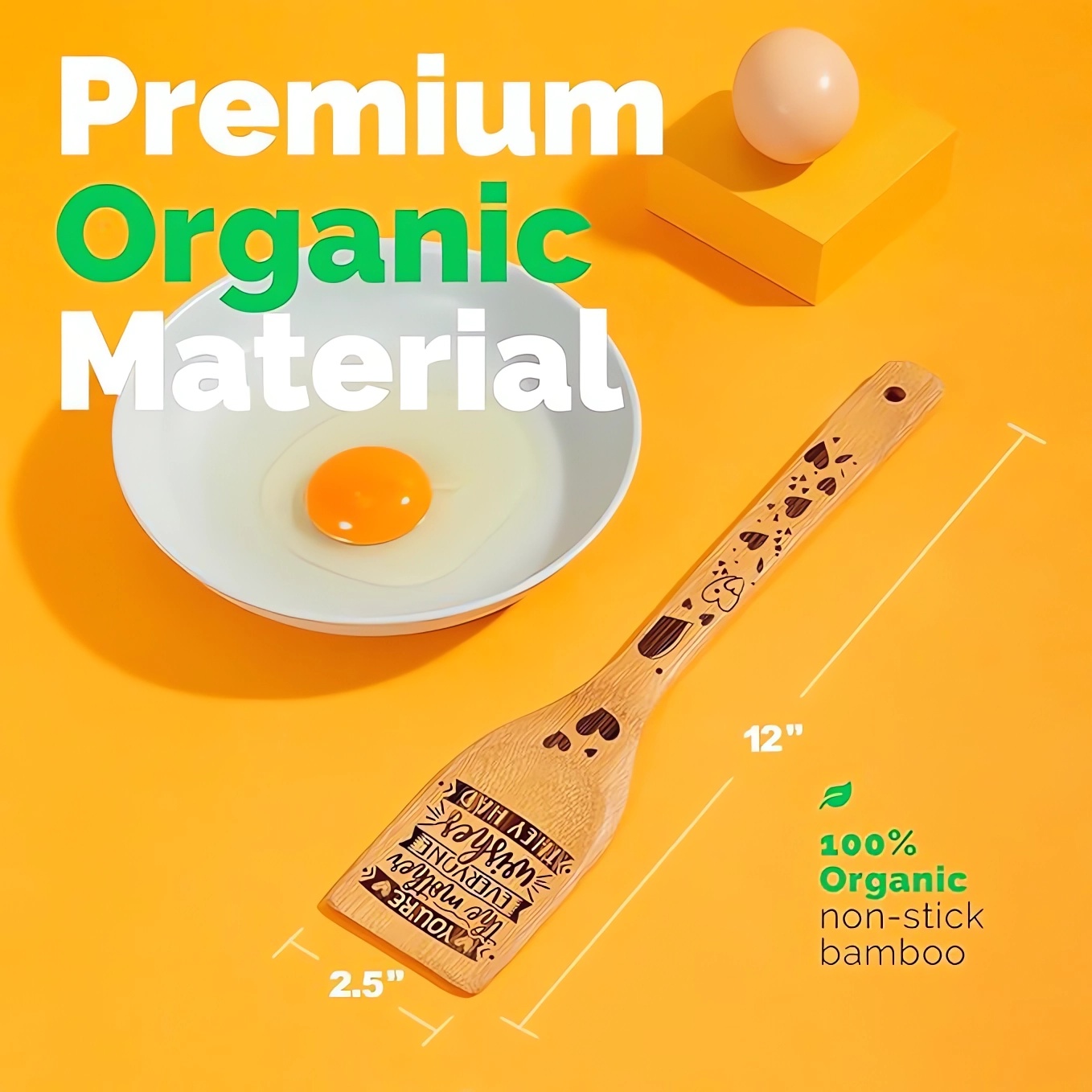 Mother's Day Wooden Spoons Utensil Set